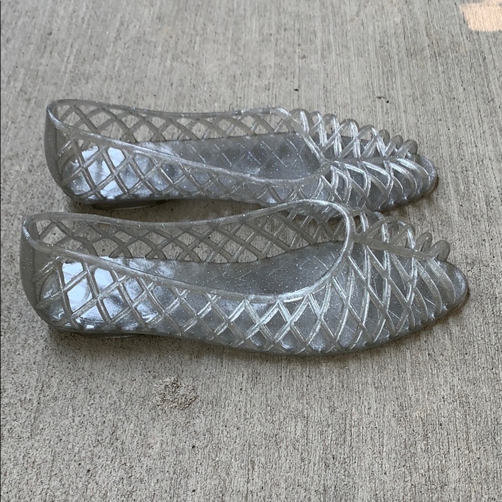 American Apparel lattice pvc jelly sandal NEW! - Picture 2 of 4